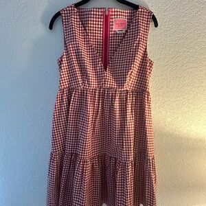 Kate Spade Red Gingham Dress